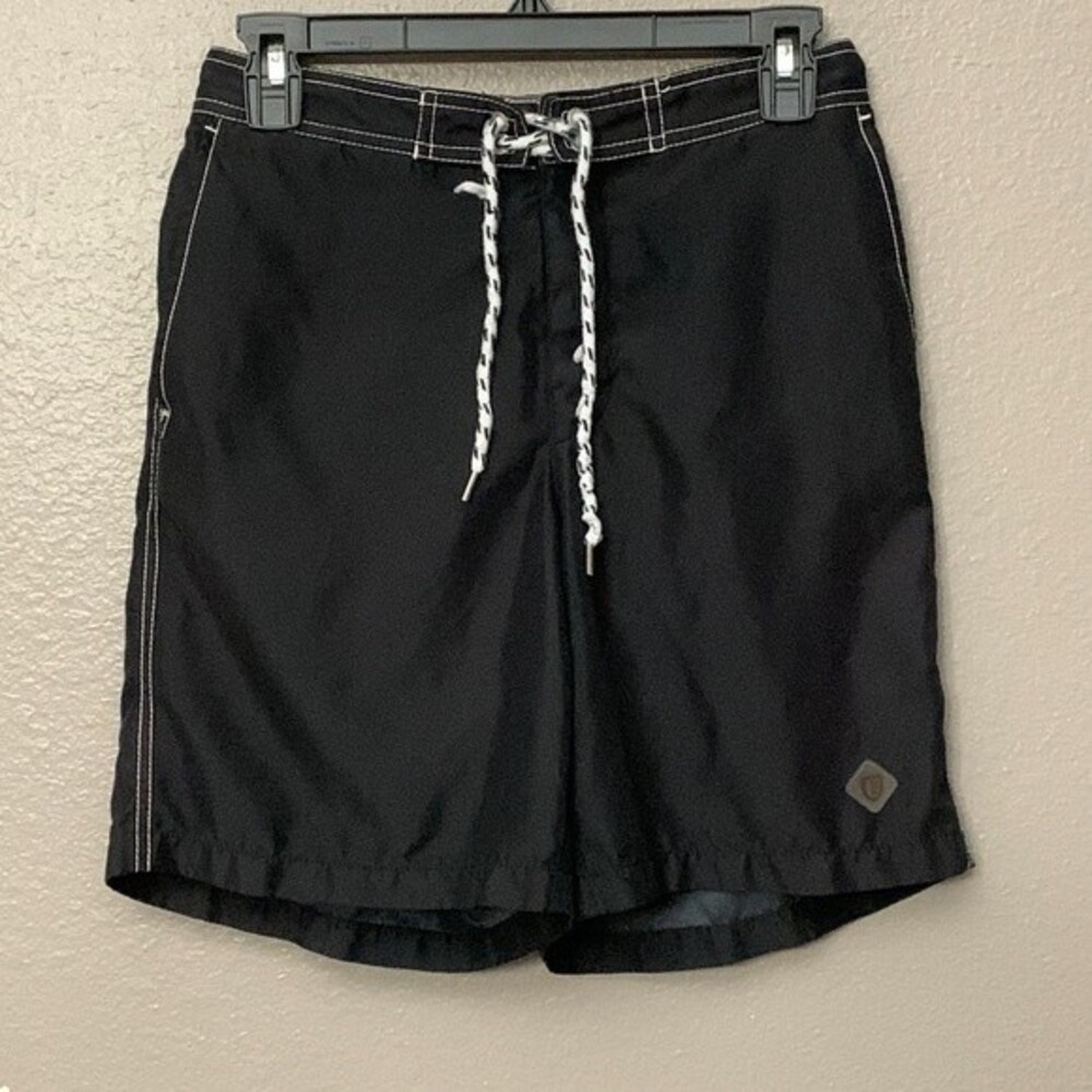 Black Brown 1826 mens Black Swimming Trunks Size Small.